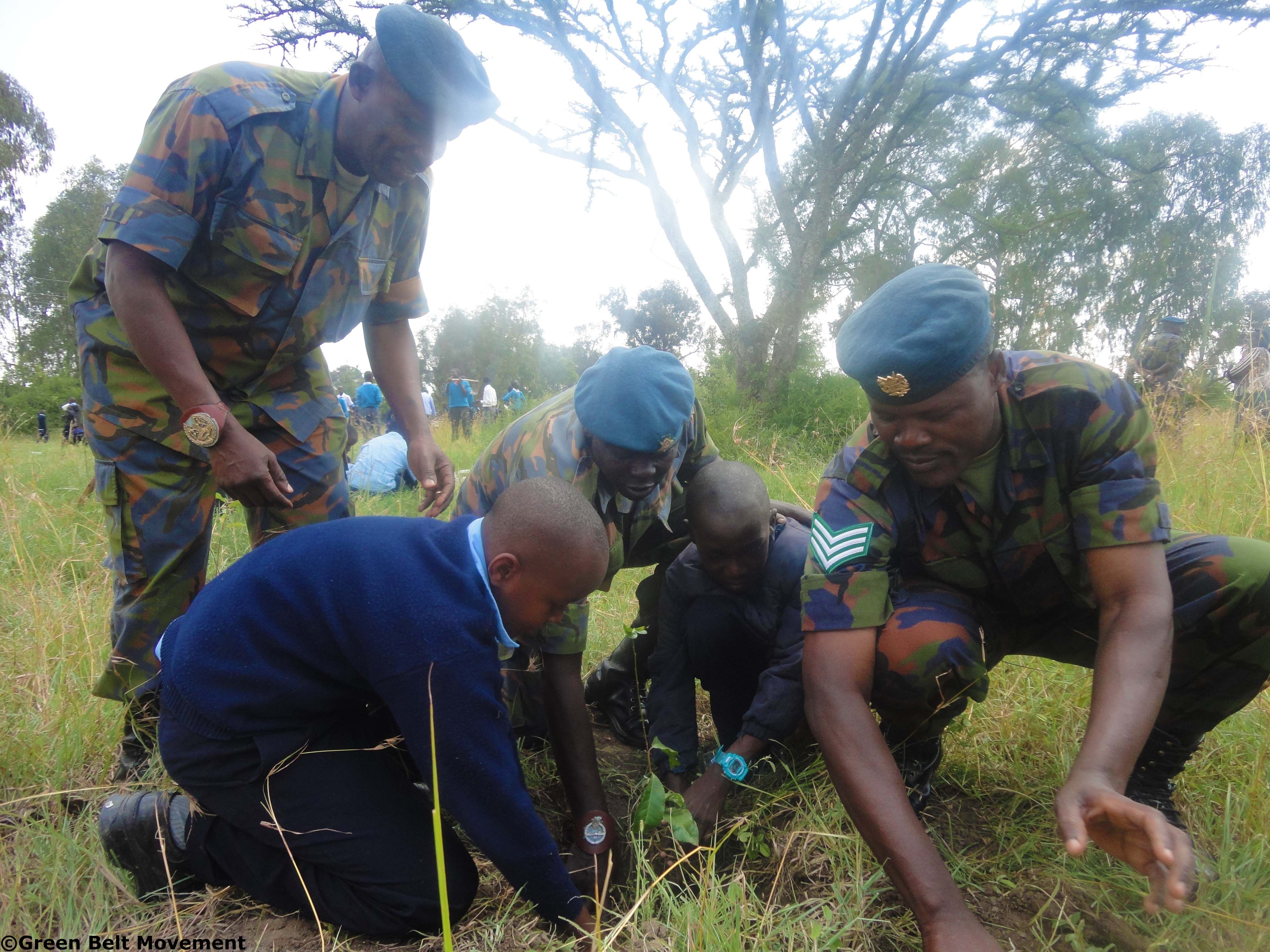 Kenya Defence Forces leading by example