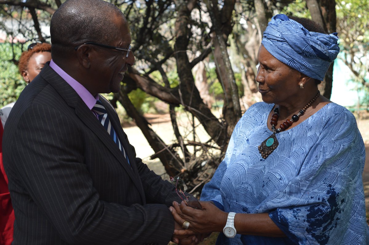 CS Keriako Tobiko and GBM Chair Marion Kamau at a past event