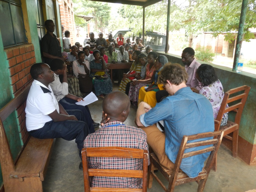 Needs Assessment workshop in session in Manafwa, Uganda